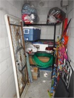 Lot #151 Entire contents of storage closet to