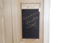 Lot #5 “Ocean City” Life is Good chalk board