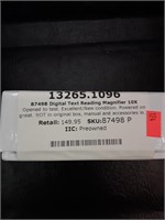 Digital Text Reading Magnifier. Preowned