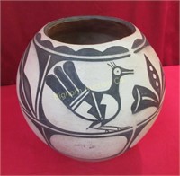 Native American Pottery Signed Hilda Coyiz