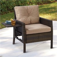 New The Side Tabled Outdoor Wicker Armchair