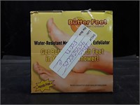 New Butter Feet Hands Free Shower Foot Exfoliator