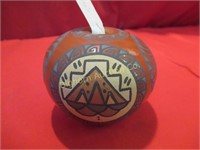 Hopi Indian Redware Seed Jar