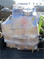 Pallet of plate covers