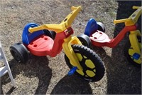 Plastic Big Wheel Ride-On Toy