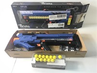 Nerf Rival gun with balls working