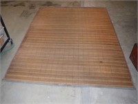 Bamboo Wood Slat Mat, 60 x 82