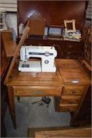 Kenmore Sewing Machine in Cabinet