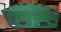 Marlboro Green Felt Table Top Poker Board w/ Cup