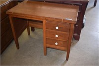 Antique Oak Desk w/ Dovetailed Drawers