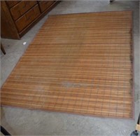 Bamboo Wood Slat Mat, 82 x 60