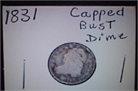 1829 Capped Bust Dime