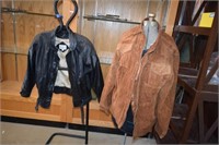 Mens Large Nordstrom Leather Jacket &