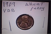 1909 VDB Wheat Penny