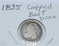 1835 Capped Bust Dime