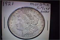 1921 Morgan Silver Dollar