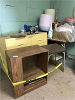 Dresser, table and miscellaneous