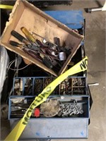 Tools, pipe fittings, electrical boxes, much more