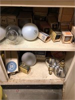 Contents of shelf and cabinet -  electrical