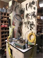 Contents of shelf and cabinet -  electrical