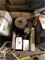 Large lot of boxes items