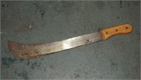 24" Heavy Steel Wood Jungle Brush Machete Knife