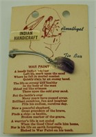 Vintage Hand Crafted Amethyst Men's Tie Bar