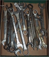 Approx 20 Craftsman & Miscellaneous Wrenches Lot