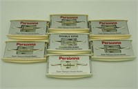 Vintage 7 Packages Persona Double Edge Razors