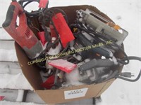BOX OF POWER SAWS