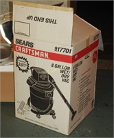 Craftsman 8 Gallon Wet Dry Shop Vacuum
