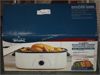 New Rival 18 Qt Roaster Oven W Buffet Server