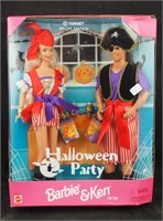 New Halloween Barbie & Ken 19874 Party Doll