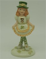 Lenox 4 1/2" Porcelain Irish Girl Figurine