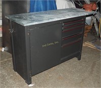 Craftsman 48" Work Bench Cabinet W Vise