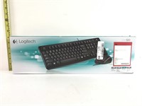 New Logitech keyboard with mouse