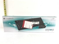 New Logitech keyboard with mouse