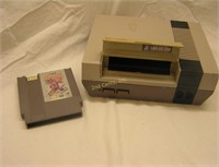 Original Nes Gaming Console & Game