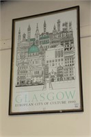 Glasgow City culture 1990 poster