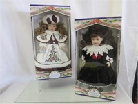 2 Victorian Collector Dolls