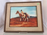 Framed Original Oil Painting