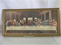 Small Vintage Last Supper Print