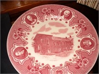 Old Moravian Chapel Historical Plate