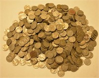 Lot of Approx. 700 Buffalo Nickels