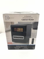 4 element cabinet heater with remote working