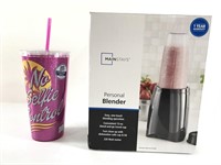 New blender and double wall cup