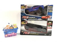 Two untested RC cars and my life doll shopping