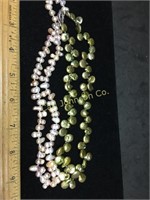 2 STRAND PEARL NECKLACE
