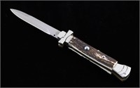 Campolin Maltese Cross Italian Switchblade Knife