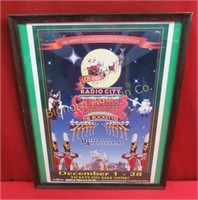 Framed The Rockettes Christmas Spectacular Poster